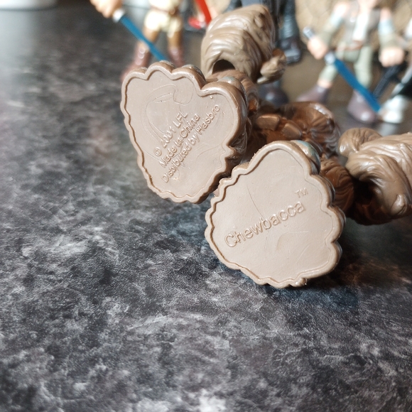 Imaginext Star Wars Mini figures lot Hasbro galactic heroes playskool Luke Darth - Picture 7 of 8